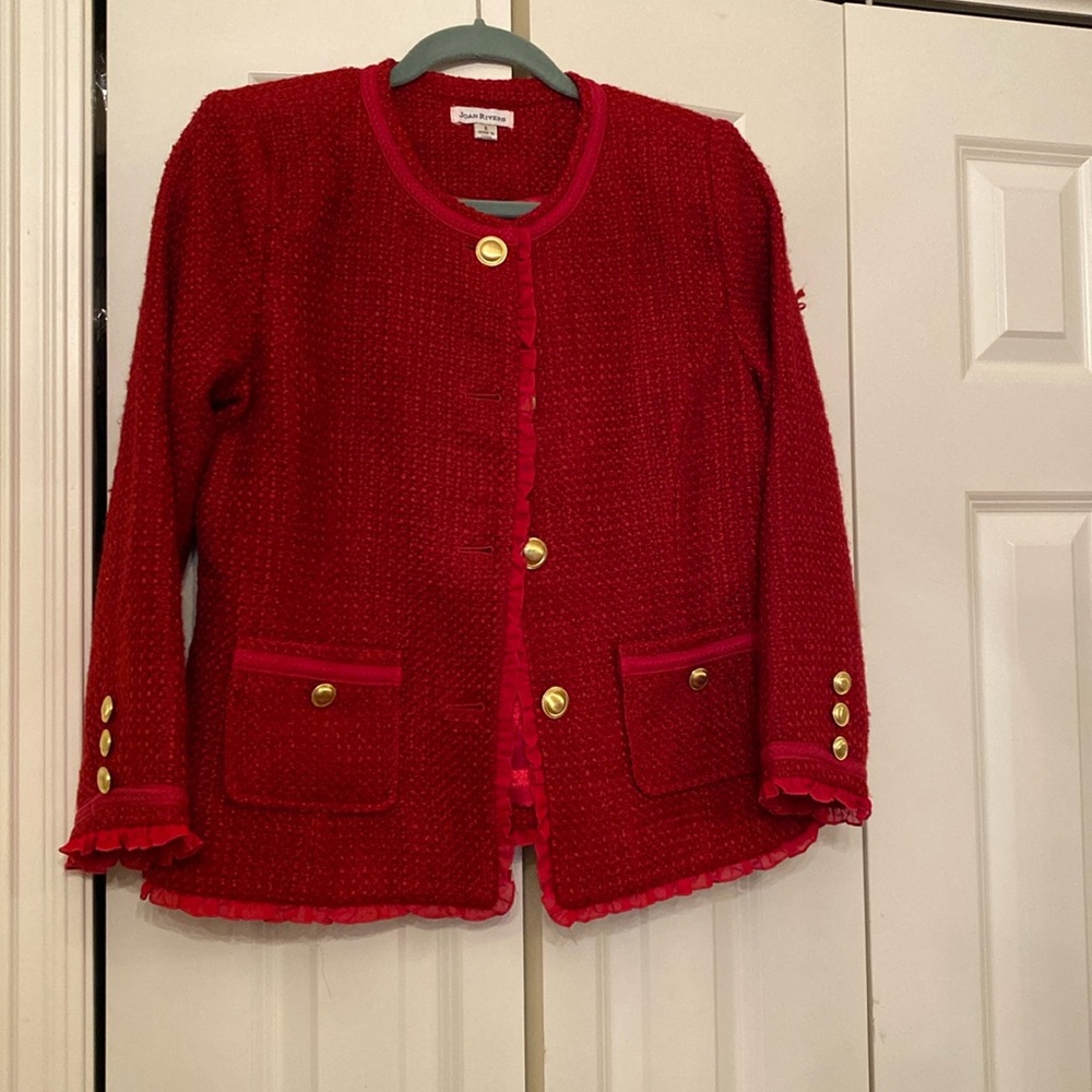 Short tweed jacket